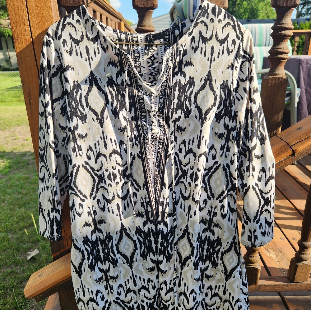 New Directions women's Blouse Size M